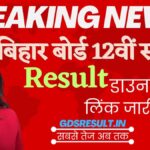 Bihar Board Scrutiny Result 12th 2024 Date Download बिहार बोर्ड कक्षा 12वीं स्कूटनी का रिजल्ट कब जारी होगा?