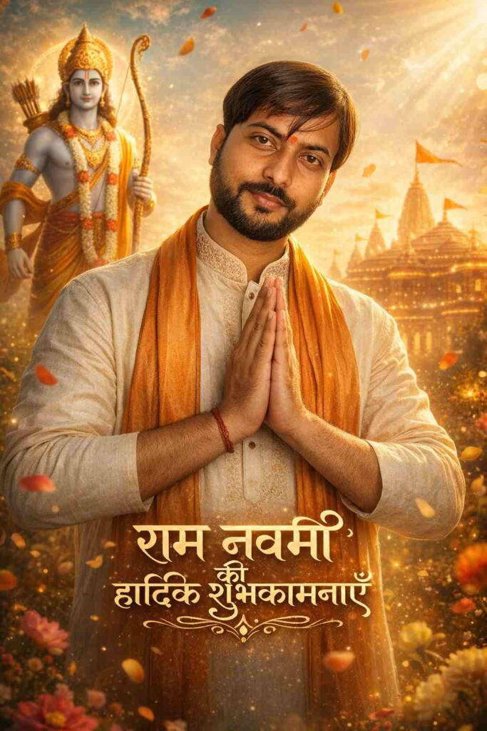 Free me Ram Navami Photo Banaye AI se