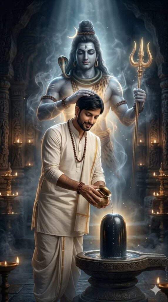 Lord Shiva Blessing Trending Google Gemini Prompt