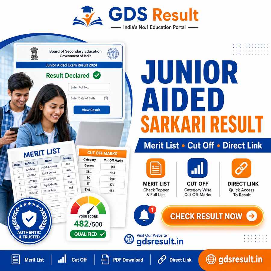 Details Mentioned in Junior Aided Scorecard