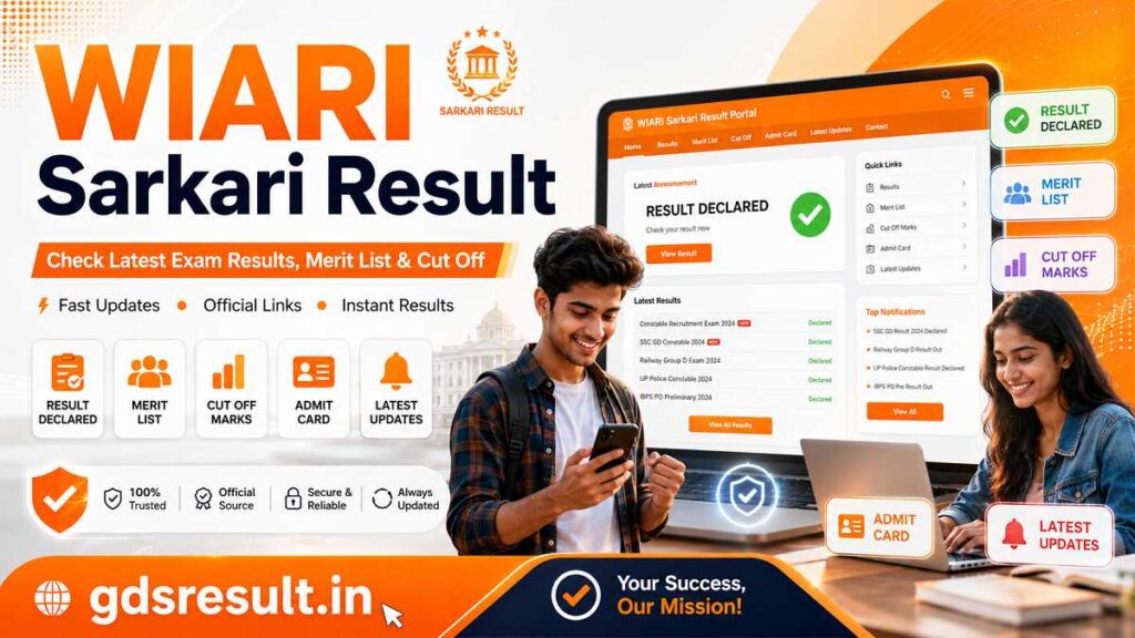 IARI Sarkari Result – Check Latest Exam Results, Merit List & Cut Off