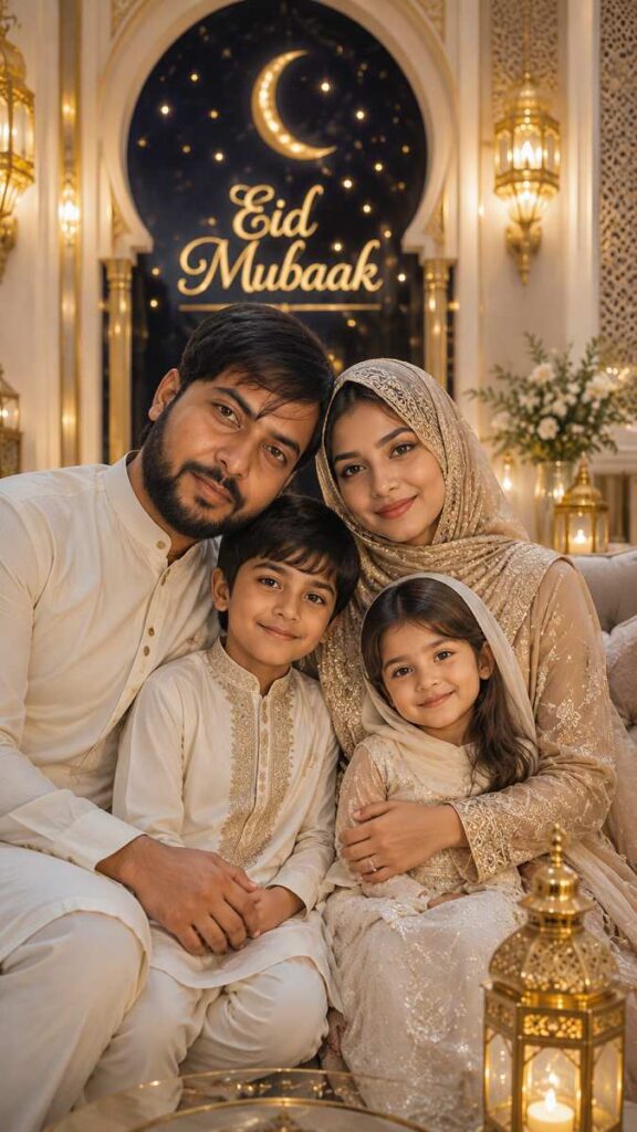 Luxury Eid Family Portrait Prompt