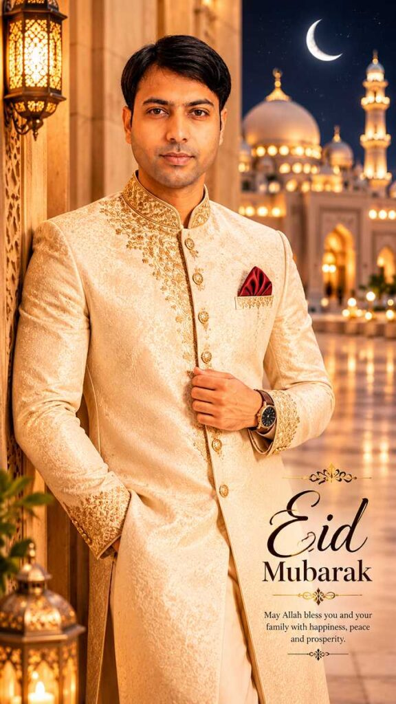 Royal Eid Mubarak Portrait Prompt
