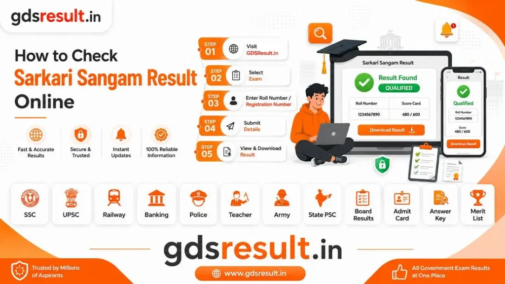 How to Check Sarkari Sangam Result Online