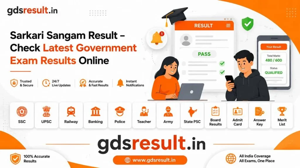 Sarkari Sangam Result – Check Latest Government Exam Results Online